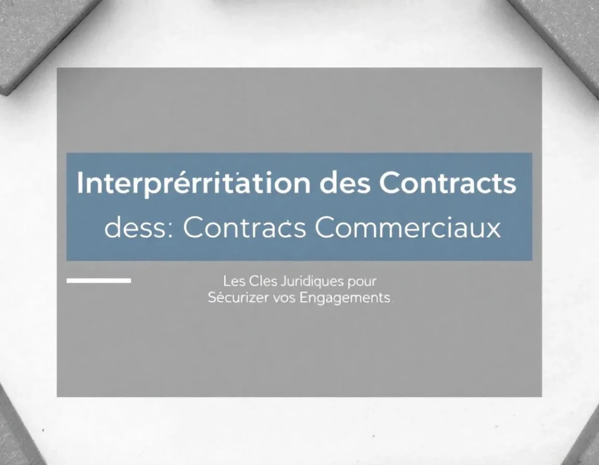 Interprétation des Contrats Commerciaux : Les Clés Juridiques Essentielles pour Sécuriser vos Engagements